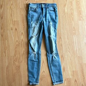 Hollister high rise skinny jeans